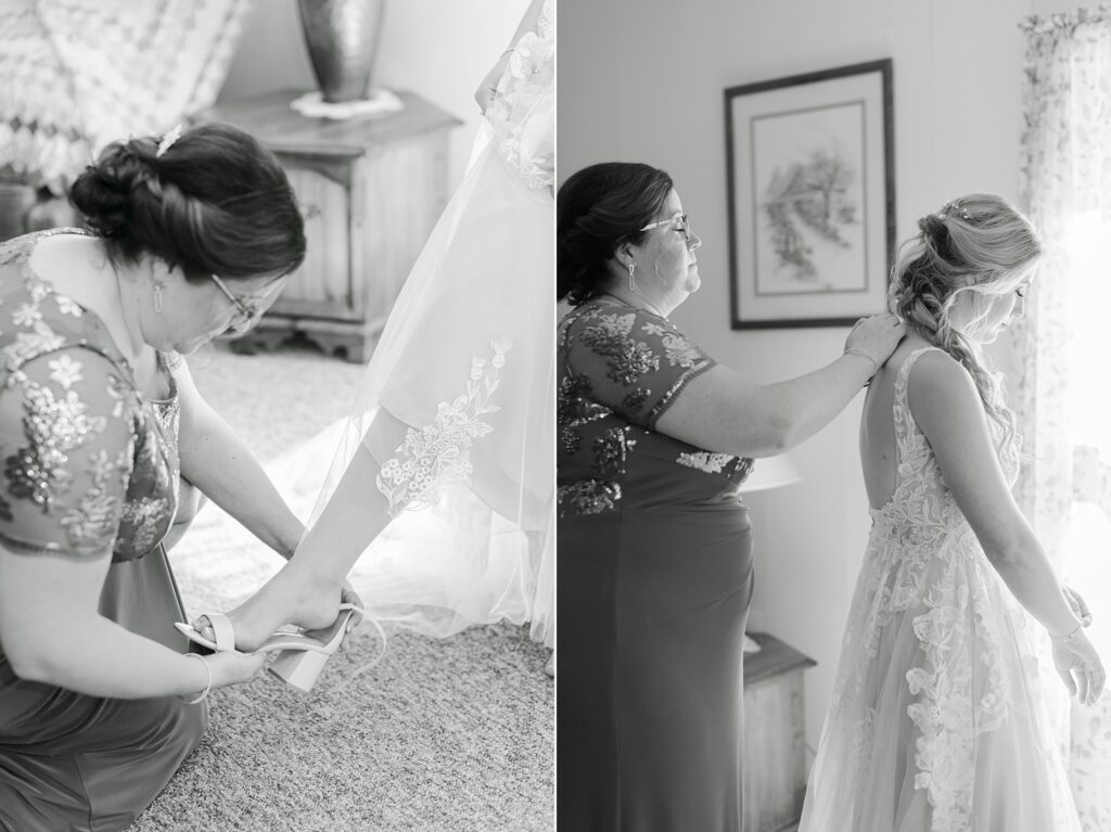 A Family Farm Wedding In Lake Ann