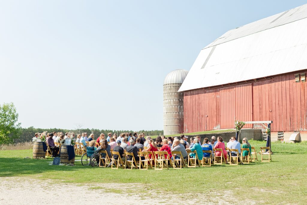 A Family Farm Wedding In Lake Ann